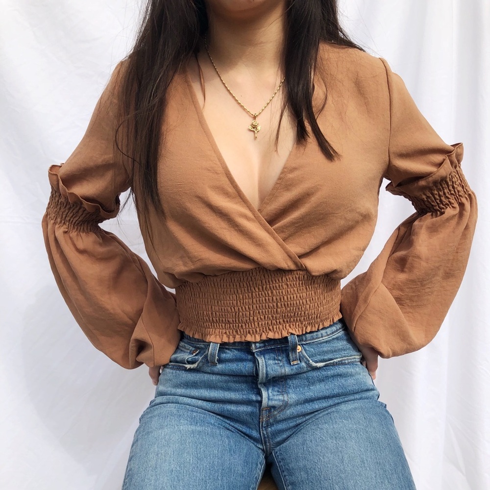 Leah crop top